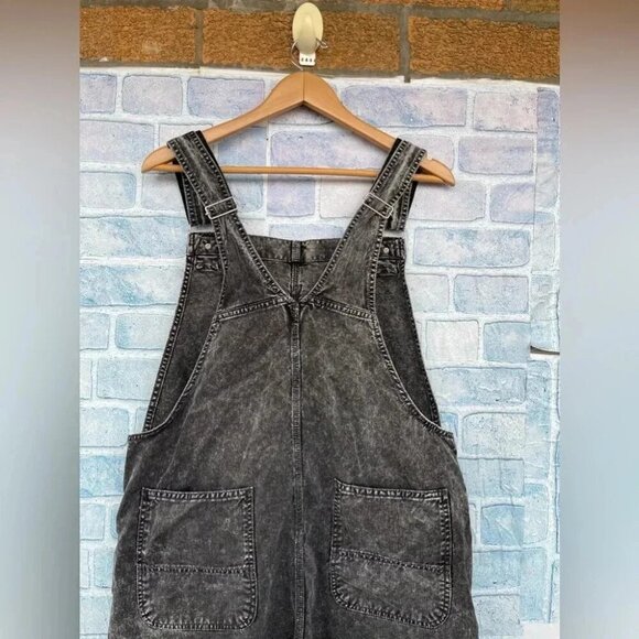 Carhartt Work In Progress acid Black Bib Double Knee Overalls large - Picture 11 of 15